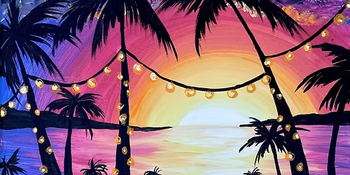 "Adventures in Paradise" Paint Night