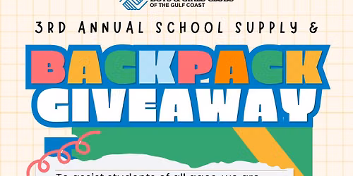 3rd Annual Backpack Giveaway