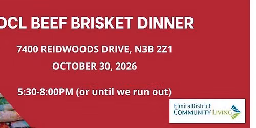 EDCL Beef Brisket Dinner