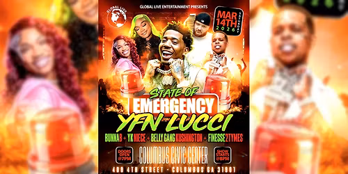 State Of Emergency - YFN Lucci at Columbus Civic Center
