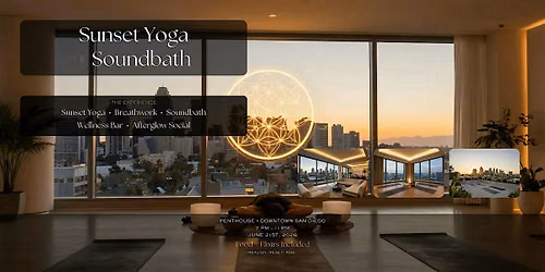 Sunset Yoga + Soundbath