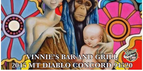 Free Sabertooth Unicorn with Shark in the Water and Moxie Barker at Vinnie's Bar Concord Free Show