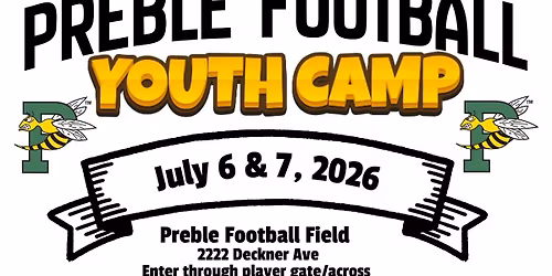 Preble Football Youth Camp