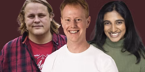 English Comedy Night: Conrad Molden, Dharshika Christopher & Henrik Danielsen