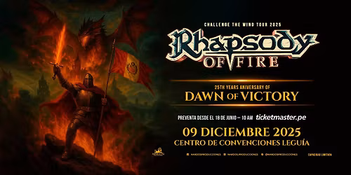 Rhapsody Of Fire en Lima 15 a\u00f1os despu\u00e9s.