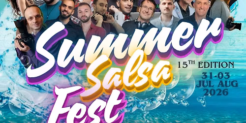 SUMMER SALSA FEST 31-03. AUGUST 2026 - official