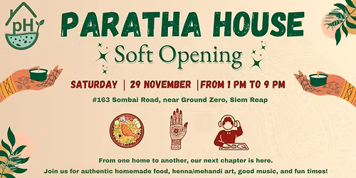 Soft Opening: Paratha House Siem Reap