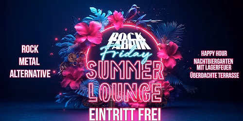 ROFA FRIDAY SUMMER LOUNGE | ROCKFABRIK Augsburg