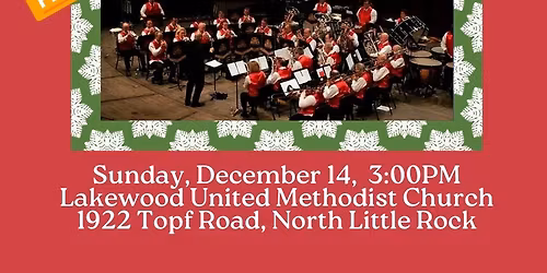 Natural State Brass Band Christmas Community Concert
