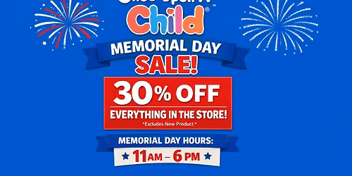Memorial Day Sale - Save BIG on everything your little needs!