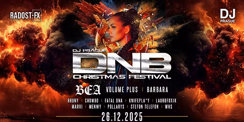 DJ PRAGUE DNB CHRISTMAS FESTIVAL