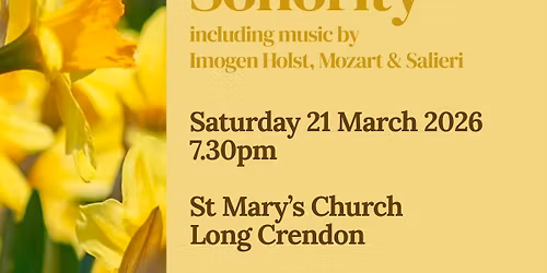 Sonority - Spring Concert