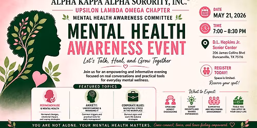 Let's Talk, Heal, Grow Together