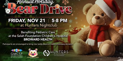 Annual Holiday Teddy Bear Drive