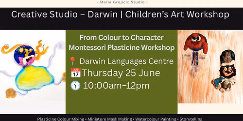 From Colour to Character: Montessori Plasticine Workshop