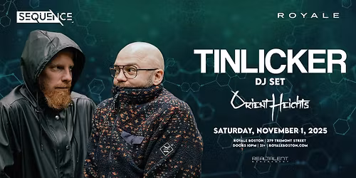 Tinlicker (DJ Set) at Royale Boston - 11\/1\/25