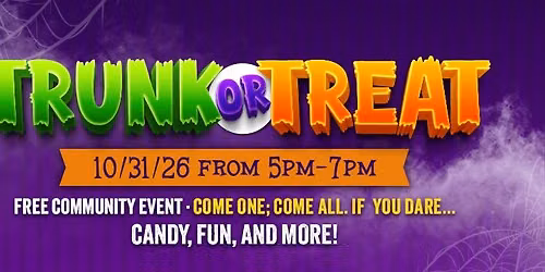 \ud83c\udf83\ud83d\ude97 TRUNK OR TREAT! \ud83c\udf6c\ud83d\udc7b