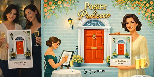 Sip & Paint Art Workshop: Dublin Doors (iPads & Prints included)