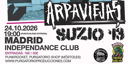 ARPAVIEJAS SUZIO 13 TANKE - 24-10-26 - Punk rocket 10º aniversario