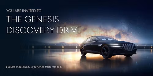 The Genesis Discovery Drive: Explore Innovation. Experience Performance.