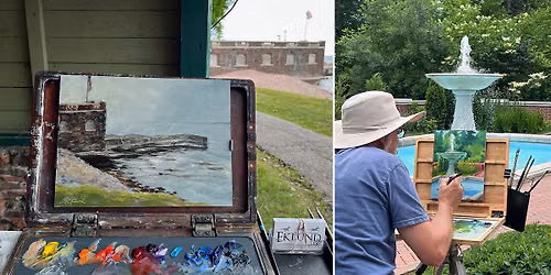 Live Painting at Glensheen