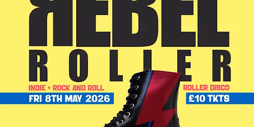 Skate Island- Friday 8th of May- Rebel Roller 