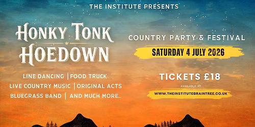 Honky Tonk Hoedown- Country Party & Festival