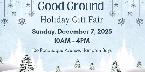 Good Ground Holiday Gift Fair