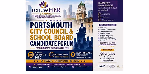 Portsmouth City Council & School Board Candidate Forum