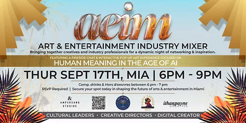 ARTS & ENTERTAINMENT INDUSTRY MIXER