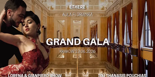 Grand Gala Milonga & Show \u00b7 Gianpiero Galdi & Lorena Tarantino | Ethere 2026