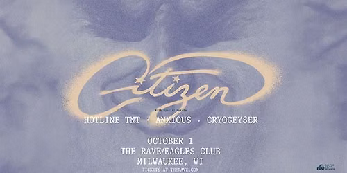 Citizen: Halcyon Blues Tour