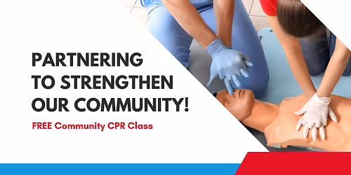 FREE COMMUNITY CPR CLASS 