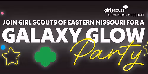 Girl Scouts Galaxy Glow Party