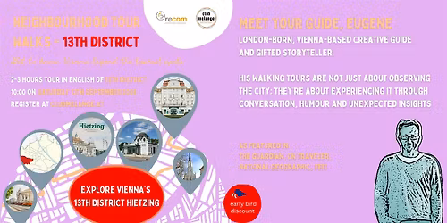 NEIGHBOURHOOD WALKING TOUR - 13TH DISTRICT HIETZING