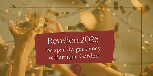 Revelion 2026 BarriqueGarden \ud83c\udf8a