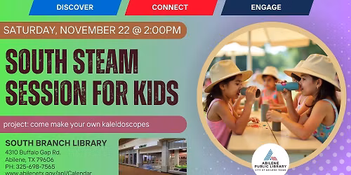 South STEAM: Kaleidoscopes (South Branch)