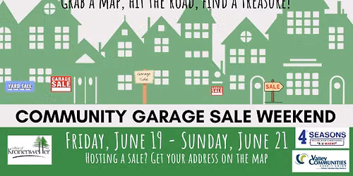 Kronenwetter Community Garage Sale Weekend