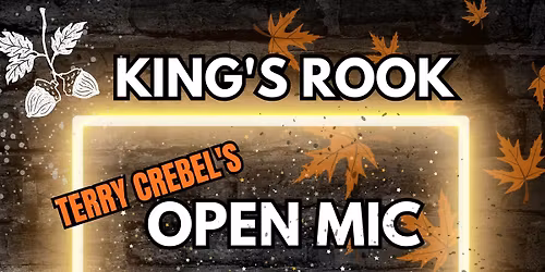 Terry Crebel's Open Mic Workshop \ud83c\udfa4