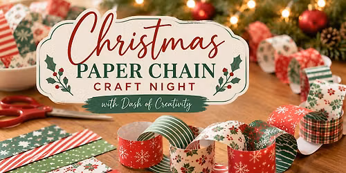 Christmas Paper Chain Craft Night at Stark Brewing Company