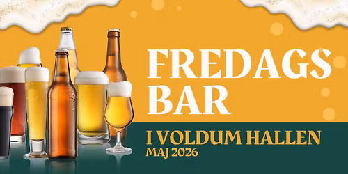 Fredagsbar maj 2026