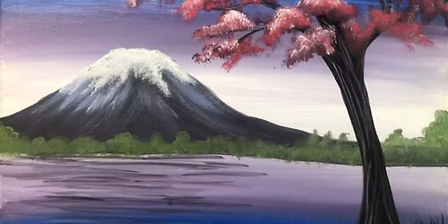 Paint and Sip Event: Dusk at Mt. Fuji