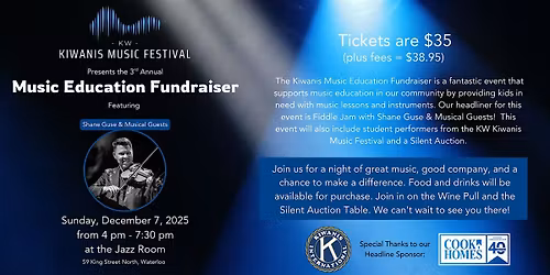 Kiwanis Music Education Fundraiser: Concert & Silent Auction