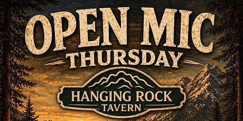 Open-Mic Thursday hosted by Jared Christianson