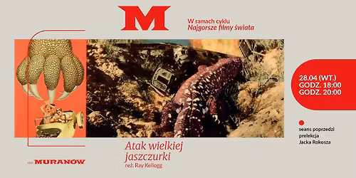 \ud83e\udd8e \u201eAtak wielkiej jaszczurki\u201d | Najgorsze filmy \u015bwiata | Kino Muran\u00f3w