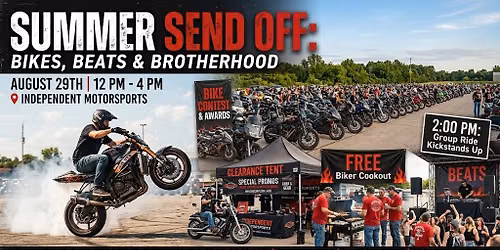  Summer Send Off: Bikes, Beats & Brotherhood!