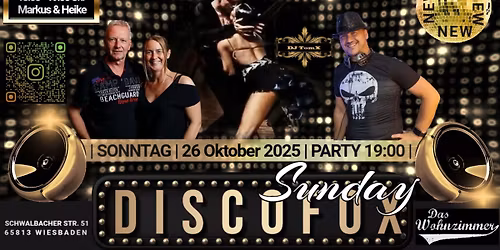 Neue Location - Discofox Sunday - Das Wohnzimmer Wiesbaden - DF Workshop - Discofox in the Mix - WCS