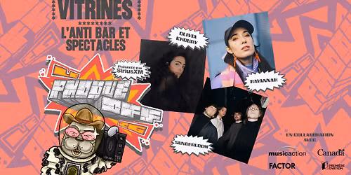 Olivia Khoury + Rayannah + Sunderloom \/\/ Le Phoque OFF