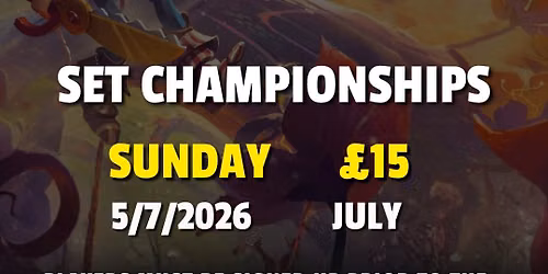 Lorcana Set Championships (Must be signed up through the link to participate) 