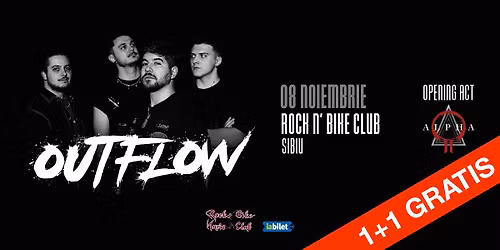 OUTFLOW live Sibiu - Lansare album "difuz"